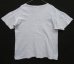 画像4: 60'S CHAMPION "C.M.A" C中ランタグ 88/12 染み込みプリント シングルステッチ 半袖 Tシャツ ヘザーブルー USA製 (VINTAGE) (4)