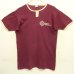 画像1: 70'S CHAMPION "CORNELL UNIVERSITY" バータグ シングルステッチ 半袖 リンガー Tシャツ バーガンディ USA製 (VINTAGE) (1)