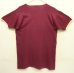 画像4: 70'S CHAMPION "CORNELL UNIVERSITY" バータグ シングルステッチ 半袖 リンガー Tシャツ バーガンディ USA製 (VINTAGE) (4)