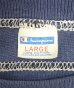 画像2: 70'S CHAMPION バータグ シングルステッチ 半袖 フットボール Tシャツ ネイビー USA製 (VINTAGE) (2)