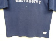 他の写真2: 70'S CHAMPION バータグ シングルステッチ 半袖 フットボール Tシャツ ネイビー USA製 (VINTAGE)