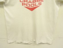 他の写真3: 70'S CHAMPION バータグ シングルステッチ 染み込みプリント 半袖 リンガー Tシャツ ホワイト USA製 (VINTAGE)