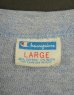 画像2: 70'S CHAMPION "KENTUCKY" バータグ 88/12 染み込みプリント シングルステッチ 半袖 Tシャツ ヘザーブルー USA製 (VINTAGE) (2)