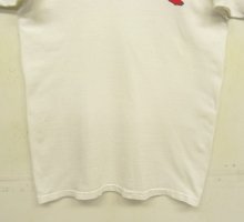 他の写真3: 80'S CHAMPION "NYAC" トリコタグ 染み込みプリント シングルステッチ 半袖 リンガー Tシャツ ホワイト USA製 (VINTAGE)