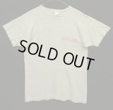 70'S CHAMPION "HARVARD" バータグ 88/12 染み込みプリント シングルステッチ 半袖 Tシャツ ヘザーグレー USA製 (VINTAGE)
