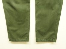 他の写真2: 70'S ベルギー軍 "左右非対称ポケット" プリーツ入り カーゴパンツ ミリタリーグリーン (VINTAGE)