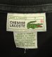 画像2: 80'S CHEMISE LACOSTE ポロシャツ ブラック フランス製 (VINTAGE) (2)