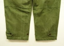 他の写真2: 50'S フランス軍 M47 フィールドパンツ 前期型 オリーブ 34 (VINTAGE)