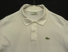 他の写真1: 70'S CHEMISE LACOSTE ポロシャツ ホワイト フランス製 (VINTAGE)