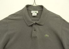 他の写真1: 80'S CHEMISE LACOSTE ポロシャツ ダークグレー フランス製 (VINTAGE)