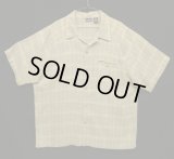 00'S PATAGONIA ヘンプ100% 半袖 オープンカラーシャツ グレンチェック (VINTAGE)