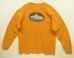 画像1: 90'S PATAGONIA "BENEFICIAL T'S" オーバルロゴ バックプリント 長袖 Tシャツ オレンジ USA製 (VINTAGE) (1)