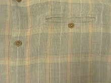 他の写真2: 00'S PATAGONIA ヘンプ100% 半袖 オープンカラーシャツ グレンチェック (VINTAGE)