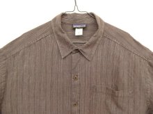 他の写真1: 00'S PATAGONIA ヘンプ100% 半袖 シャツ マルチストライプ (VINTAGE)