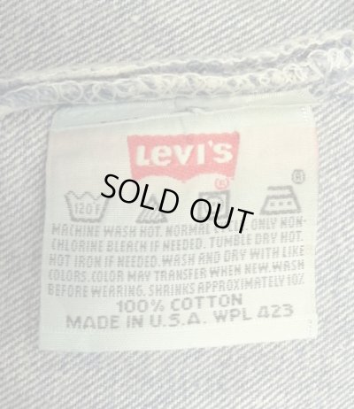 画像2: 90'S LEVIS 501 デニム インディゴ W38L32 USA製 (VINTAGE)