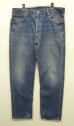 画像1: 90'S LEVIS 501 デニム インディゴ W36L32 USA製 (VINTAGE) (1)