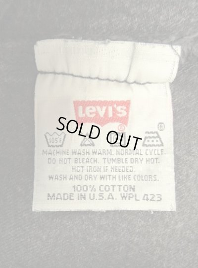 画像2: 90'S LEVIS 501 デニム ブラック USA製 W36L30 (VINTAGE)