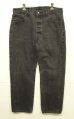 画像1: 90'S LEVIS 501 デニム ブラック USA製 W36L30 (VINTAGE) (1)