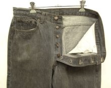 他の写真1: 90'S LEVIS 501 デニム 先染めブラック W34L30 USA製 (VINTAGE)
