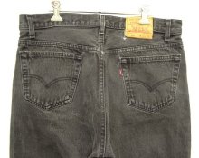 他の写真3: 90'S LEVIS 501 デニム ブラック USA製 W36L30 (VINTAGE)