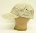 画像3: 90'S J.CREW 旧タグ 6パネル リネンキャップ ナチュラル USA製 (VINTAGE)