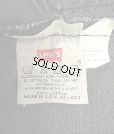 画像2: 90'S LEVIS 501 デニム ブラック USA製 W33L30 (VINTAGE)
