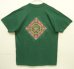 画像5: 90'S RUSTED ROOT シングルステッチ 両面プリント 半袖 Tシャツ グリーン USA製 (VINTAGE) (5)
