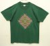 画像1: 90'S RUSTED ROOT シングルステッチ 両面プリント 半袖 Tシャツ グリーン USA製 (VINTAGE) (1)