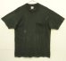 画像1: 90'S FRUIT OF THE LOOM シングルステッチ 耳付きポケット 半袖 Tシャツ ブラック USA製 (VINTAGE) (1)