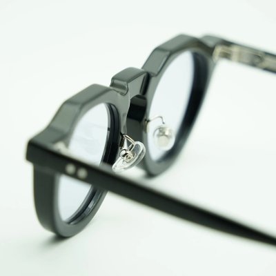 画像6: H OPTICAL "H-03" サングラス ブラック/ライトブルーレンズ (NEW)