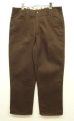 画像1: BEN DAVIS "FRISCO PANTS" トップスナップボタン フリスコパンツ ブラウン (VINTAGE) (1)