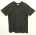 画像1: 90'S FRUIT OF THE LOOM シングルステッチ 耳付きポケット 半袖 Tシャツ ブラック USA製 (VINTAGE) (1)