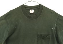 他の写真1: 90'S FRUIT OF THE LOOM シングルステッチ 耳付きポケット 半袖 Tシャツ ブラック USA製 (VINTAGE)