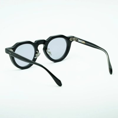 画像3: H OPTICAL "H-03" サングラス ブラック/ライトブルーレンズ (NEW)