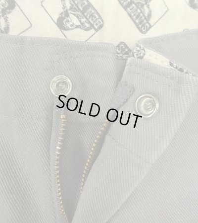 画像4: BEN DAVIS "FRISCO PANTS" トップスナップボタン フリスコパンツ グレー USA製 (VINTAGE)