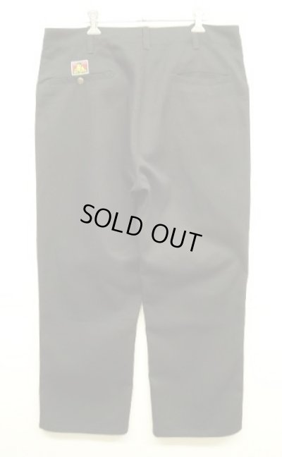 画像5: BEN DAVIS "FRISCO PANTS" トップスナップボタン フリスコパンツ ブラック (VINTAGE)