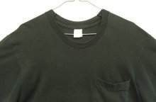 他の写真1: 90'S FRUIT OF THE LOOM シングルステッチ 耳付きポケット 半袖 Tシャツ ブラック USA製 (VINTAGE)