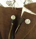 画像4: BEN DAVIS "FRISCO PANTS" トップスナップボタン フリスコパンツ ブラウン (VINTAGE) (4)