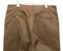 他の写真3: BEN DAVIS "FRISCO PANTS" トップスナップボタン フリスコパンツ ブラウン (VINTAGE)