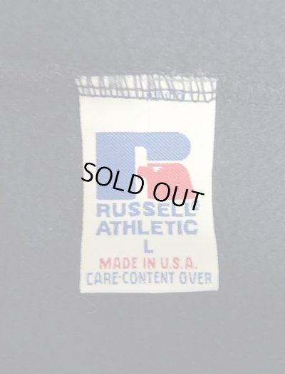 画像2: 90'S RUSSELL ATHLETIC ”ILLINOIS STATE" ドローコード付き スウェットパンツ ネイビー USA製 (VINTAGE)