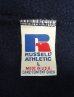 画像2: 90'S RUSSELL ATHLETIC ”ILLINOIS STATE" ドローコード付き スウェットパンツ ネイビー USA製 (VINTAGE) (2)