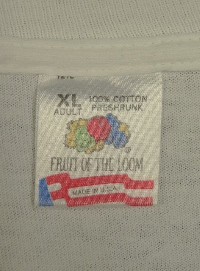 画像4: 90'S AT & T シングルステッチ 両面プリント 半袖 Tシャツ ホワイト USA製 (VINTAGE)