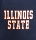 画像4: 90'S RUSSELL ATHLETIC ”ILLINOIS STATE" ドローコード付き スウェットパンツ ネイビー USA製 (VINTAGE) (4)