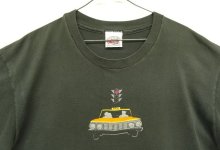 他の写真1: 90'S YELLOW CAB シングルステッチ 両面プリント 半袖 Tシャツ ブラック USA製 (VINTAGE)