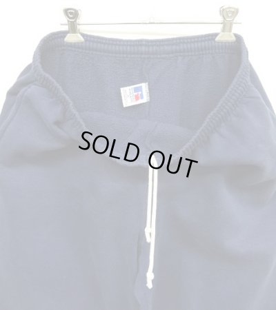画像3: 90'S RUSSELL ATHLETIC ドローコード付き スウェットパンツ ネイビー USA製 (VINTAGE)