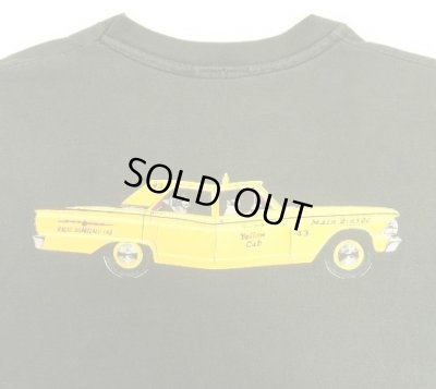 画像5: 90'S YELLOW CAB シングルステッチ 両面プリント 半袖 Tシャツ ブラック USA製 (VINTAGE)