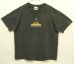 画像1: 90'S YELLOW CAB シングルステッチ 両面プリント 半袖 Tシャツ ブラック USA製 (VINTAGE) (1)