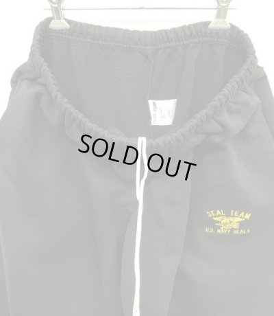 画像3: 00'S JERZEES "US NAVY SEALS" ドローコード付き スウェットパンツ ブラック (VINTAGE)