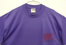 他の写真1: 90'S NYC (NEW YORK & COMPANY) シングルステッチ 半袖 Tシャツ パープル USA製 (VINTAGE)