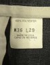 画像3: 90'S LEVIS "ACTION SLACKS" スラックス TALONジップ チャコール USA製 (VINTAGE) (3)